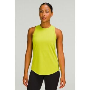 Lululemon Tank Top Chartreuse Yellow Green Sleeveless Activewear Womens Size S